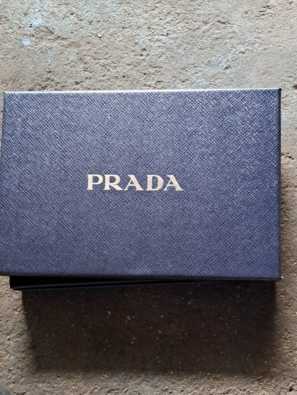 Prada Men's Dark Blue Accessory Box